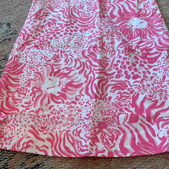 Lilly Pulitzer Pink and White Kids Dress - Picture 3 of 7